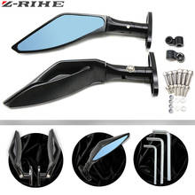 Motorcycle carbon fiber Rearview Mirror Racing Sport Bike Back Side Mirrors for HONDA KAWASAKI YAMAHA DUCATI APRILIA Suzuki 2024 - buy cheap