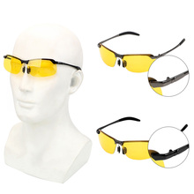 Leepee óculos de sol com visão noturna, proteção uv, óculos de sol polarizados para dirigir em carro, estilo uv400 2024 - compre barato