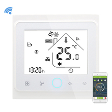 WIFI Thermostat Wifi Air Conditioner Temperature Controller Smart Programmable Temperature Controller with LCD Display 4 Pipe 2024 - buy cheap