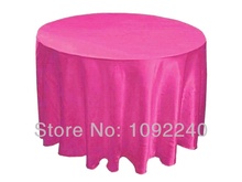 Wholesale high quality 100% polyester satin tablelines covering the table/table clothes for wedding birthday party/table cover 2024 - buy cheap