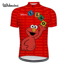 sesame street Team PRO Unisex Maillot Sportswear Ropa Ciclismo Cycling Jersey Bike Short Sleeve red Cycling Clothing Shirts 8014 2024 - buy cheap