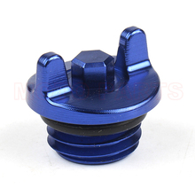 CNC Oil Filter Cap Oil Plug For YZ250F WR250R YZ450F WR250F WR450F BLUE E-Moto 2024 - buy cheap