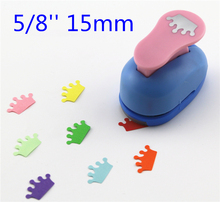crown paper punch 15mm 5/8'' shapes craft punch diy puncher paper cutter scrapbooking punches scrapbook S29875 2024 - buy cheap
