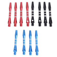 12Pcs/Lot Aluminum Alloy Darts Shafts 35mm Aluminum Stem Shafts 3 Colors Black+Blue+Red 2BA Thread Dart Replacement 2024 - buy cheap