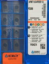 APMT1604PDER-Q PC5300 10pcs 50pcs 100pcs  KORLOY Carbide insert  PC5300 Process stainless steel and steel 2024 - buy cheap