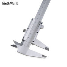 Ninth World Vernier Caliper 0-150mm 0.02mm 6 inch High Carbon Steel Metric Micrometer Depth Gauges With Box NWR09 2024 - buy cheap