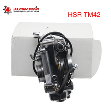 Alconstar Mikuni-carburador con acabado estándar HSR42, 42mm, TM42-6, plano, para Harley FLH FLHB FLST FXB FXDWG XL1200C 2024 - compra barato