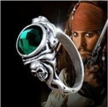 Piratas do caribe-anel do capitão jack sparrow da morte, anel antigo de alta qualidade frete grátis 2024 - compre barato