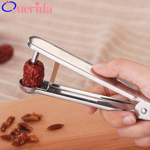 Stainless Steel Trumpet Jujube Corer Fruit Denuclearizer Coring Nut Splitter De-sitter Clamshell Creative Kitchen Smart Gadget 2024 - buy cheap