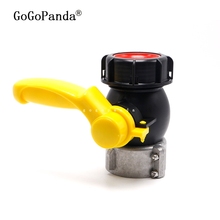 GOGOPANDA-válvula de bola destornillable, depósito de agua IBC, 62mm, DN40, rosca cuadrada/gruesa 2024 - compra barato
