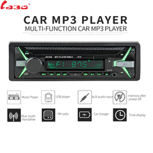 LaBo-Radio con Bluetooth para coche, reproductor MP3 de Audio estéreo de 1DIN, 12V, compatible con entrada Aux, SD, USB, MMC y Control remoto 2024 - compra barato