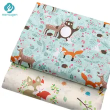 Fabric Meters Cartoon Bear and Fox Cotton Fabric for Baby Bedding Pillows Blanket DIY Sewing Material Patchwork Quilting Fabric 2024 - buy cheap