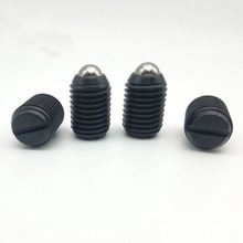 5pcs M5 Spring positioning bead Slotted slot Ball plunger Wave beads screw Carbon steel bolt 8mm-20mm Length ZC103-1 2024 - buy cheap