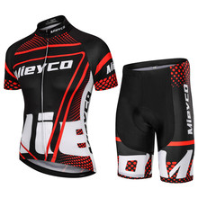 Mieyco conjunto de maiô para ciclismo, roupa de ciclismo de verão, camisa de manga curta, roupa de corrida de bicicleta mtb, uniforme de ciclismo, roupas off-road 2024 - compre barato