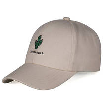 Fashion Cactus Embroidery Hat Baseball Cap Cotton Snapback Adult Hat Women Casual Hats Men Caps Gorras Baseball Caps 2024 - купить недорого