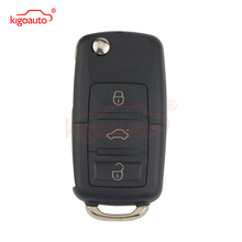 1JO 959 753 DJ Remote key HU66 3 button 315Mhz for VW Jetta Golf Passat Bora 2000 flip key kigoauto 2024 - buy cheap