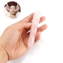 BellyLady Raspagem Gua Sha Terapia de Relaxamento Natural Quartzo Rosa Gemstone Varinhas Varinha Corpo Rosto Mão Ferramenta de Massagem Pedra Mágica 2024 - compre barato