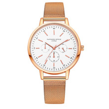 Women's Casual Quartz Stainless Steel Mesh Belt Watch Clock Retro simple Cheap Analog Wrist Watches reloj mujer 2024 - buy cheap