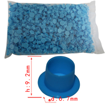 1000Pcs Blue Ink Cup Small Tattoo Ink Cups For Tattoo Gun Needle Ink I238 2024 - buy cheap