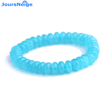 Wholesale JoursNeige Light Blue Tianhe Natural Stone Bracelet 8mm Wheel Beads Bracelet for Women Fresh Crystal Bracelet Jewelry 2024 - buy cheap