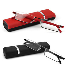 1 PC Unisex Óculos de Leitura Luz 1.0 A 4.0 Vermelho/Preto TR90 Olhos Cuidados Saudável 2024 - compre barato
