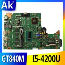 AK S451LN Laptop motherboard I5-4200U GT840M For Asus S451 S451L V451 V451L S451LN S451LB Test mainboard S451LN motherboard 2024 - buy cheap