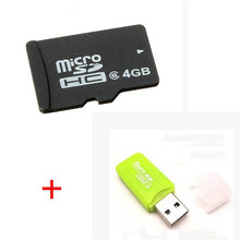4 ГБ MicroSD карты с палка чтения карт памяти MicroSD карта + USB Reader адаптером чтения для RC FPV-системы Камера Quadcopter 2024 - купить недорого