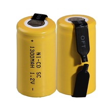 SC rechargeable battery SC akkumulator 1.2V NICD 1300mah batteries real capacity 2024 - buy cheap