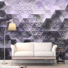 Papel de parede decorativo abstrato geométrico sólido hexagonal mitsubishi, pintura de fundo 3d 2024 - compre barato