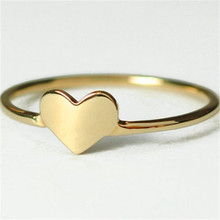Anéis de cor-brilho para mulheres anel prateado gráfico da moda cor lisa 2024 - compre barato