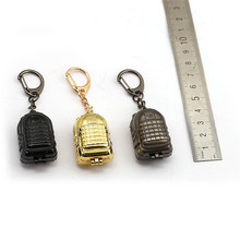 New Game Pubg Level 3 Bag MINI Keychain Metal PUBG Key Chian Ring For Men Car Women Bag Can Open Chaveiro Jewelry Souvenir 2024 - buy cheap