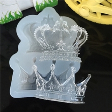 Hot! UV Resin Jewelry Mold Crown Liquid Silicone Mold DIY Resin Jewelry Pendant Resin Casting Mold Tools Dropshipping 2024 - buy cheap