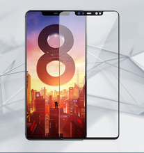 2 шт. 9H полное покрытие закаленное стекло для Xiaomi Mi 8 6,21 "mi8 защита для экрана стеклянная пленка покрытие 2024 - купить недорого