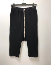 Owen Seak Men Casual Harem Pants Cotton Gothic Men's Clothing Sweatpants Summer Women Calf-Length Pant Loose Black Pants Size XL 2024 - buy cheap