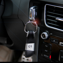 1х Кожаный Автомобильный брелок, брелок для ключей, брелок для Audi Q5 SQ5 Quattro, автомобильные брелки 2024 - купить недорого
