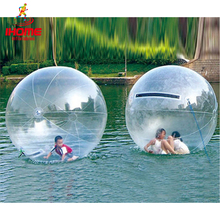 Надувной водяной шарик JIA inf-3m, ПВХ, износостойкие водные игрушки, танцевальный мяч на молнии для улицы, бассейна, 1,3-3 м 2024 - купить недорого