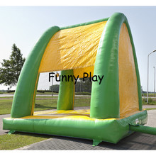 Inflatable Water Polo Goal With Customized Design For Aqua Sport Play Equipment inflatable football soccer kick goal 2024 - buy cheap