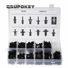 QSUPOKEY 350Pcs Auto Car Plastic Push Pin Rivet Fasteners Trim Moulding Clip Screwdriver Panel Clip Set 2024 - buy cheap