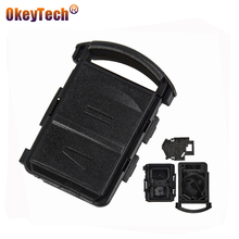 OkeyTech 2 кнопочный Автомобильный ключ оболочка для Opel Vauxhall Corsa c Марка Meriva Astra h j g d сменный Футляр для ключей корпус пластиковый батарейный зажим 2024 - купить недорого