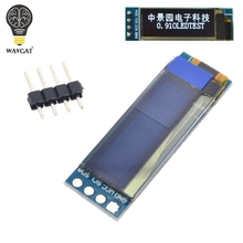 Модуль WAVGAT с oled-дисплеем 0,91 дюйма, 0,91 дюйма, белый OLED 128X32 OLED ЖК-дисплей, 0,91 дюйма, IIC 2024 - купить недорого