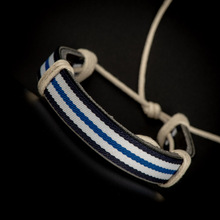 Браслет из веревки ручной работы Винтажный стиль Ретро стиль винтажные браслеты из веревки # HY423 2024 - купить недорого