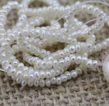 Unique Pearls jewellery Store 2-2.5mm White Seed Genuine Freshwater Pearl Loose Beads DIY Jewelry Material LS038 2024 - buy cheap