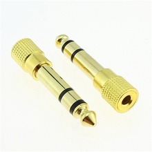 20pcs/Headset Audio Microphone Adapter 6.5mm Male to 3.5mm Female Jack Electronic Piano Drum Audio Plug 2024 - buy cheap