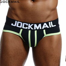 JOCKMAIL Men's Underwear Brand Sexy male briefs shorts Cotton soft underpants Slip Comfortable Mens panties Sexy tanga Gay brief 2024 - buy cheap