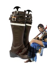 FF13 Oerba Yun Fang Boots Cosplay Final Fantasy XIII Oerba Yun Fang Cosplay Boots Brown Shoes Custom Made 2024 - buy cheap