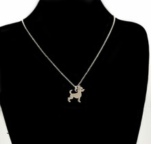 Новый модный винтажный милый кулон чихуахуа ожерелье-чокер для женщин модная Рождественская бижутерия подарок для девушки 2024 - купить недорого