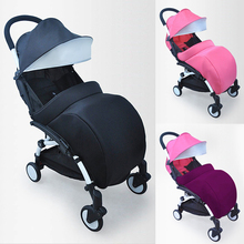 Cochecito de bebé a prueba de viento, suave y cálido, cubierta de pie, Universal, accesorios para cochecito de bebé 2024 - compra barato