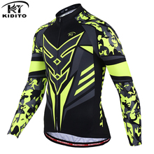 KIDITOKT 2020 Pro Winter Keep Warm Cycling Jersey Thermal Fleece Mountain Bike Cycling Clothing Racing Bicycle Clothes For Men 2024 - buy cheap