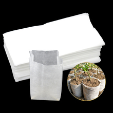 MUCIAKIE 30x32CM Nonwovens Breeding Grow Bags Nutritional Pot Bags Biodegradable Environmental Seedling Garden Growing Bags 2024 - buy cheap