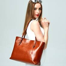 ZKW модная сумка из натуральной кожи женская короткая сумка на одно плечо кожаная сумка Большая вместительная сумка-ведро 2024 - купить недорого